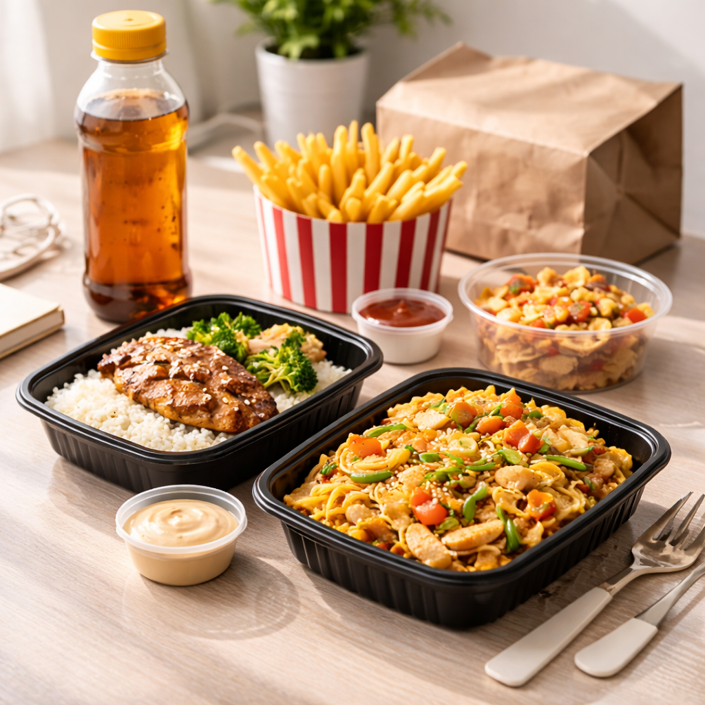 Food delivery within campus