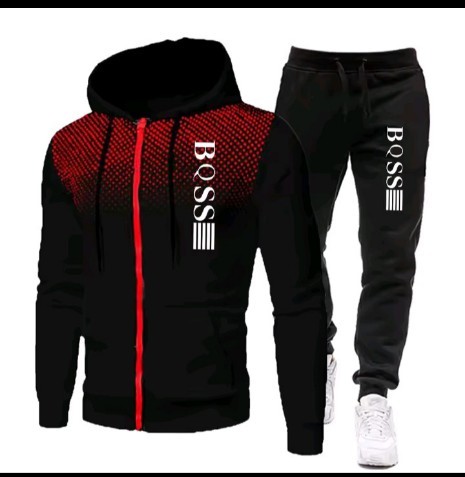 The new men's tracksuit 2025 features hats and sweatpants