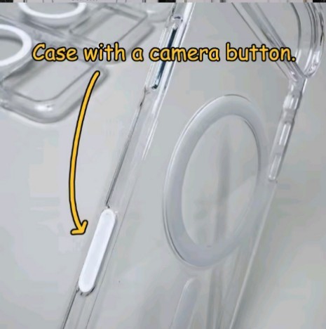 Original Clear Case For iPhone 17 Pro Max Camera Control Case A